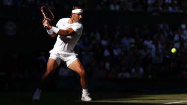 Wimbledon 2022: Rafael Nadal Storms Past Botic van de Zandschlup, Marches on to Quarter-Finals (Watch Video)